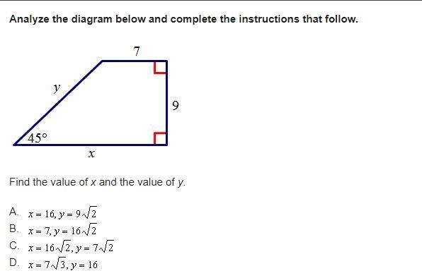 Analyze the diagram below and complete the instructions that follow.Find the value-example-1