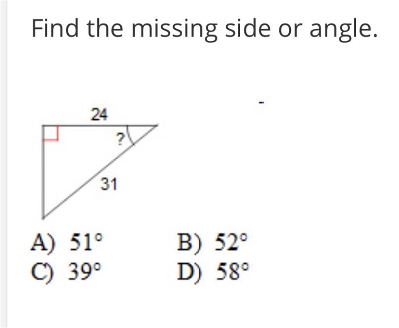 Find the missing angle-example-1