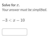 Solve for x. Your answer must be simplified. -3-example-1