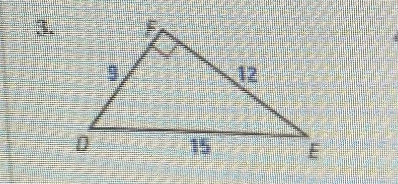 Find Sin D and sin E! Write the answer as a fraction and as a decimal. Round to four-example-1