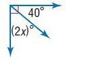 Find the measure of x in each figure-example-1