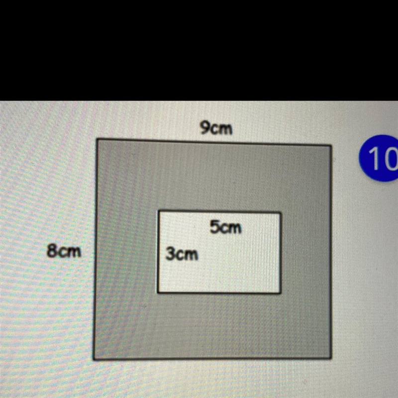 Find the area and perimeter of the shaded region. Stuck on this one can someone help-example-1