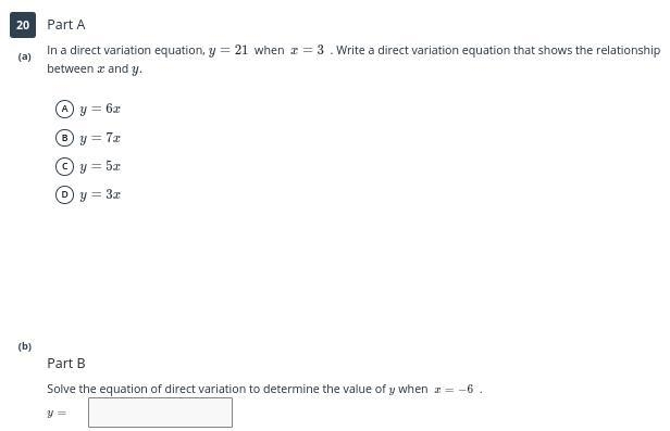 I think the 1st part is "7". Pls, help me with both part 1 and part 2.-example-1