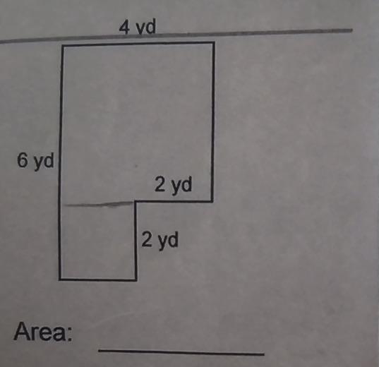 FIND THE AREA (LEAVE EXPLANATION)-example-1