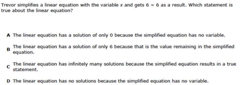 Trevor simplifies a linear equation-example-1