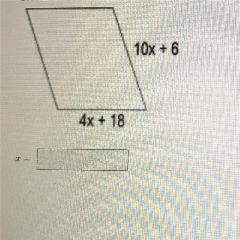 Solve for x Show work-example-1