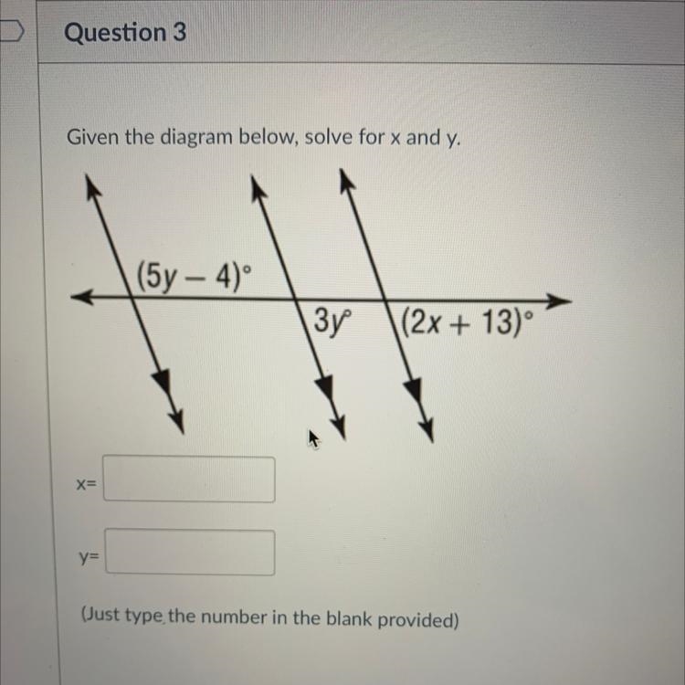 What do x and y equal?-example-1