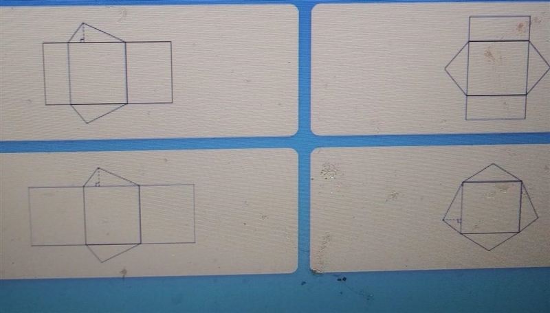 Which net represents this triangular prism?​-example-1