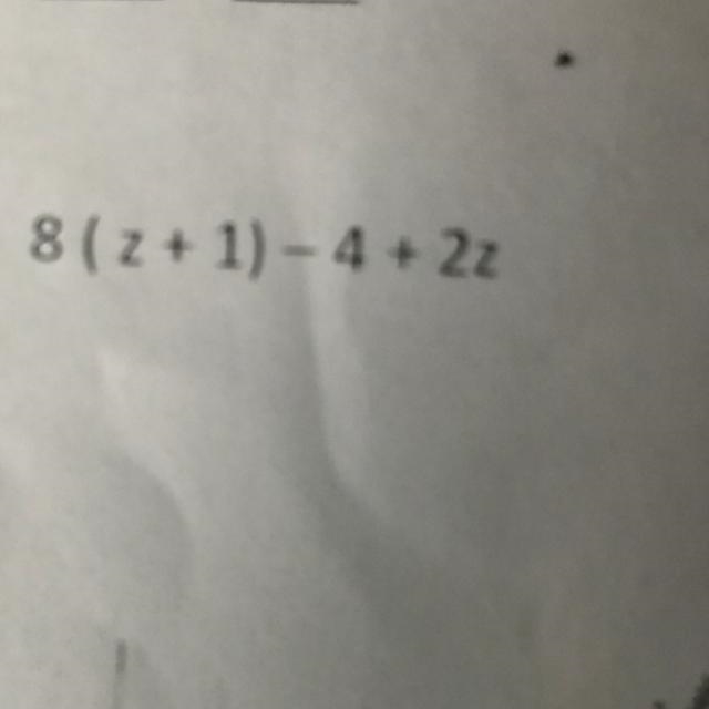 8(2+1) - 4+22 help with this plz-example-1