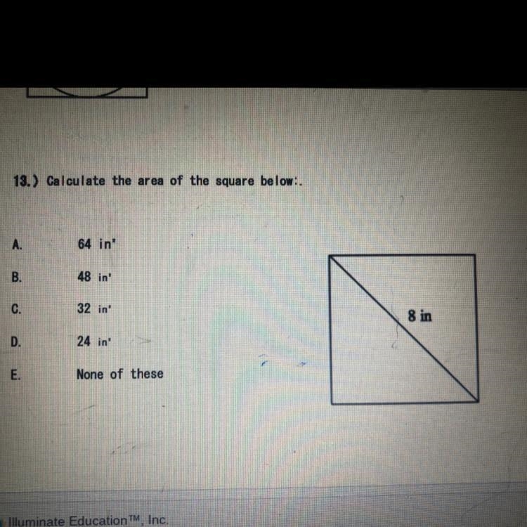 What is the area and perimeter of square-example-1