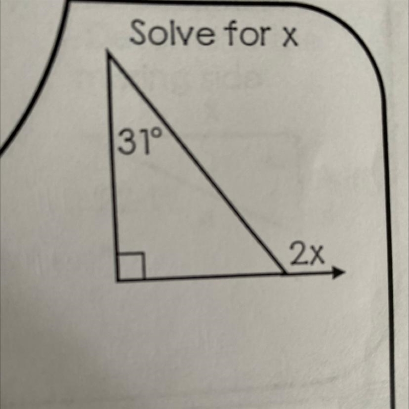 Solve for x Plz help me !!!!-example-1