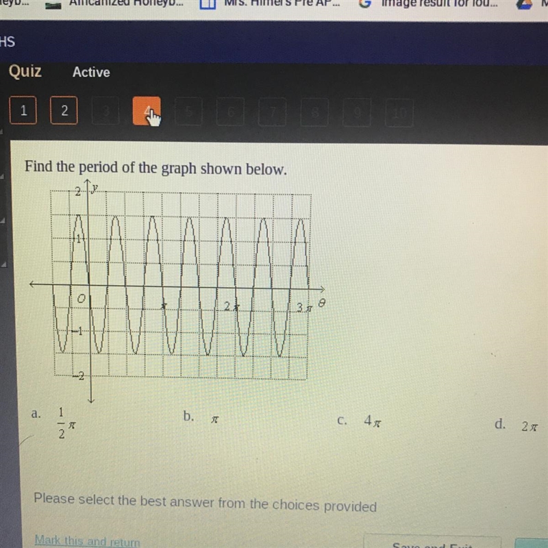 Find the period of the graph shown below.-example-1