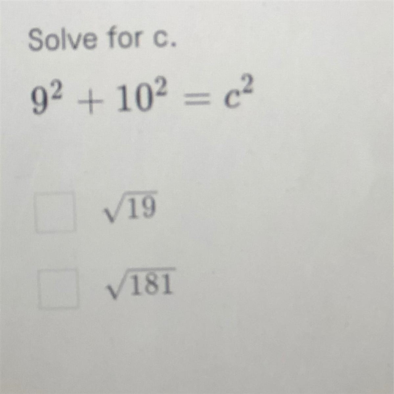 Solve for c pls help-example-1