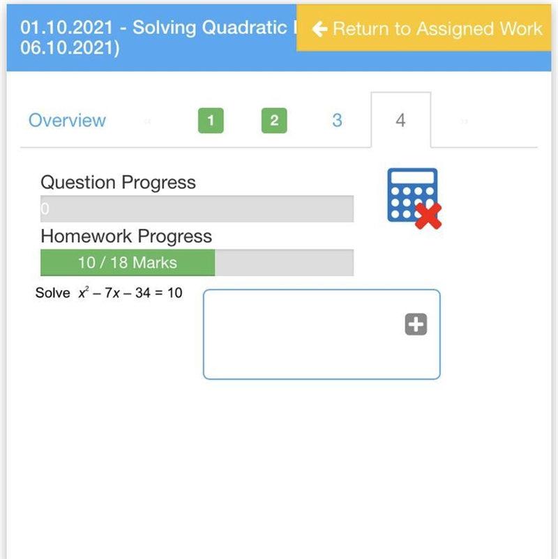 HELP PLEASE WITH THIS SOLVING QUADRATIC EQUATION QUICK-example-1