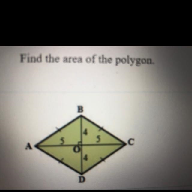 Find the area of the polygon-example-1