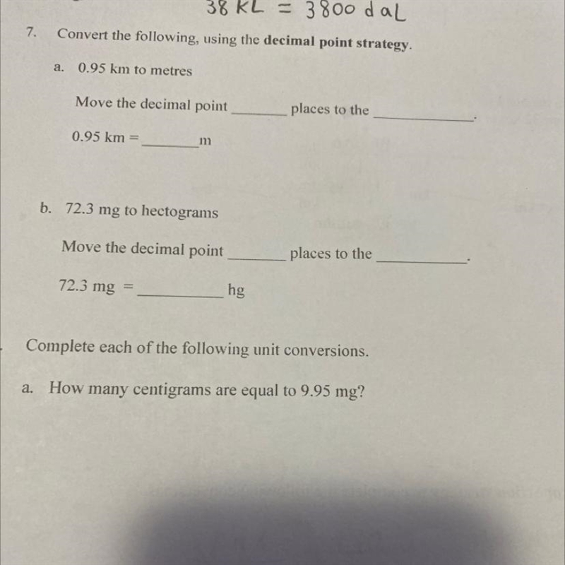 Decimal point strategy question please help and fill in the blanks.-example-1