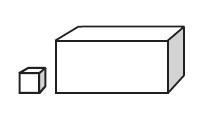 Would five smaller boxes fit inside the larger one?-example-1