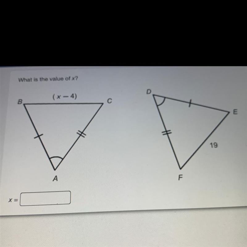 What is the value of X? PLEASE HELP-example-1