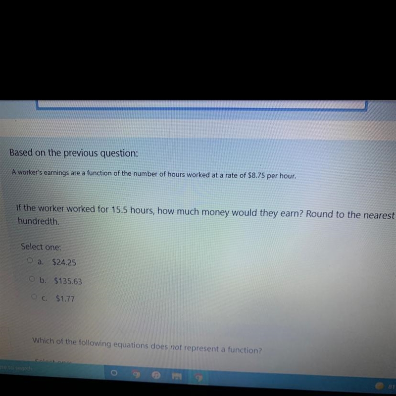 If the worker worked for 15.5 hours, how much money would they earn? Round to the-example-1