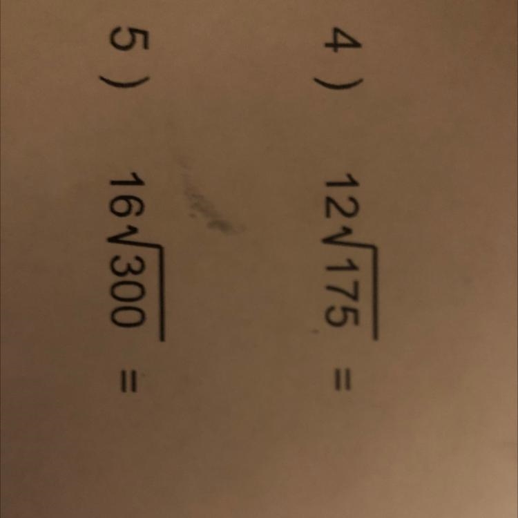 I need help simplifying these radicals. someone please help!!-example-1