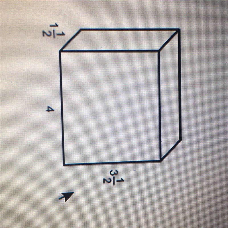 Use the volume formula to find the volume of the prism. 31 / 를 13 4-example-1