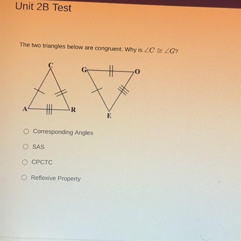 The twin triangles below are congruent?-example-1