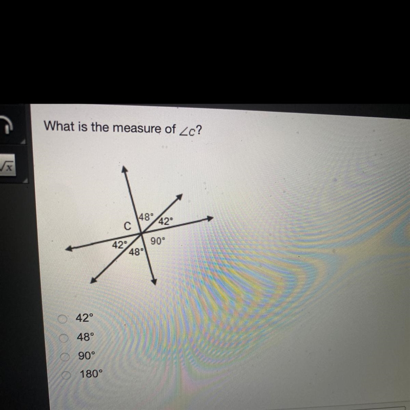 What is the measure of-example-1