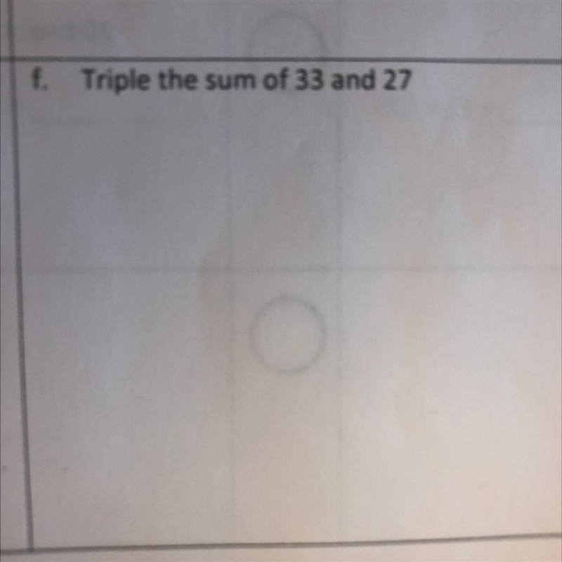 Triple the sum of 33 and 27-example-1