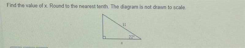 Find the value of x. round to the nearest tenth.​-example-1