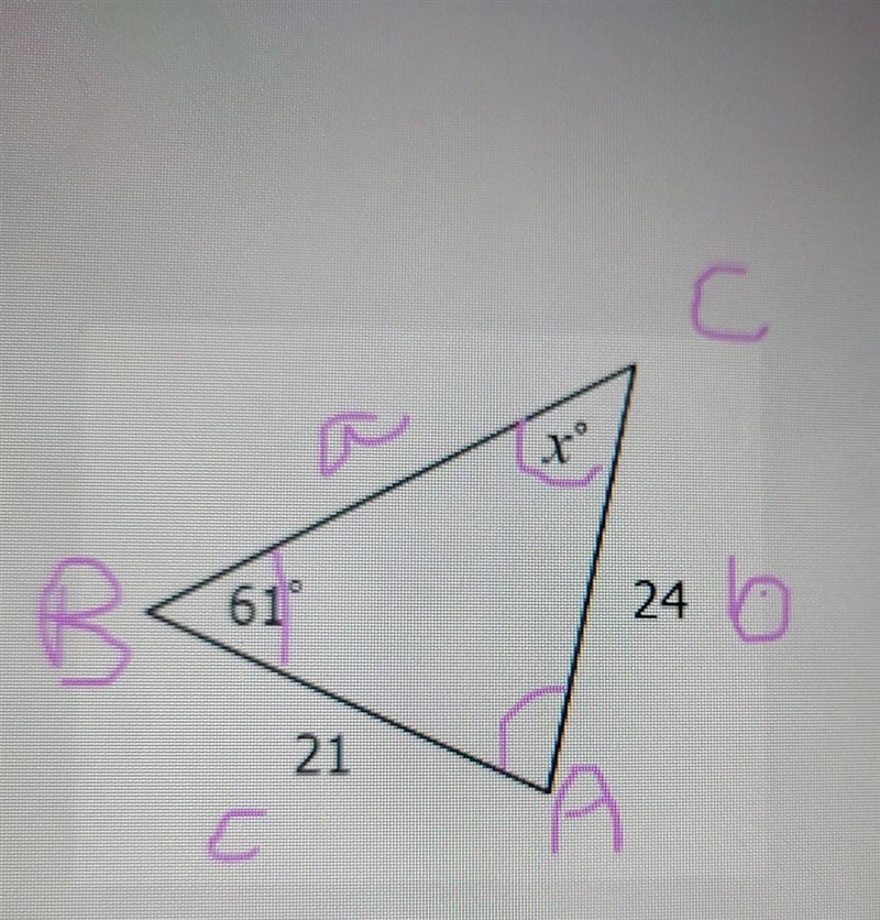 How do you solve law of cosine?​-example-1