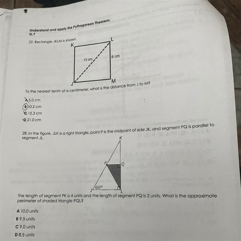 The length of segment PK is 4 units and the length of segment PQ is 2 units. What-example-1