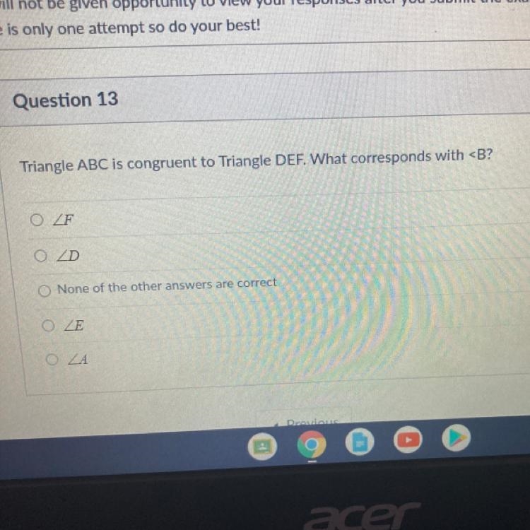 Triangle ABC is congruent to Triangle DEF. What corresponds with-example-1