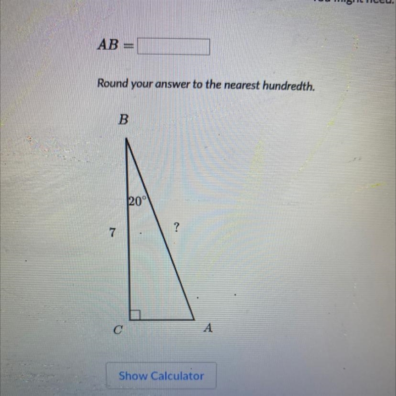 Anyone can help me with math for solving for a side in the right triangles for khan-example-1