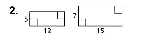 Are these rectangles similar? A) Yes B) No C) Not enough information-example-1