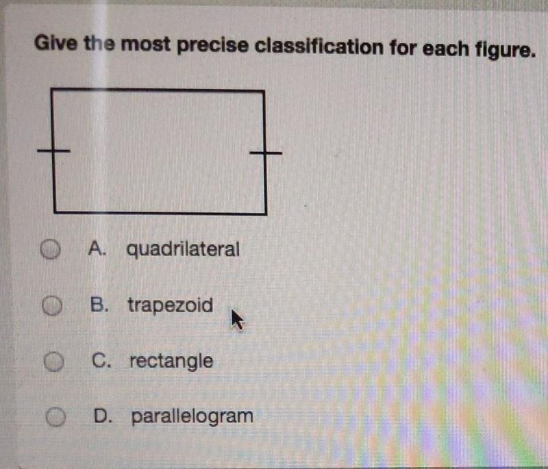 PLEASE HELP!!!! Give the most precise classification for this figure, do not go off-example-1