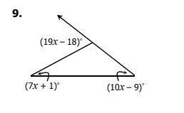 Find X= I have 15 minutes please help.-example-1