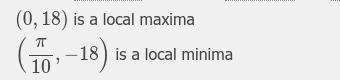 Determine the min value of y=18cos(10θ) Enter only the numeric value-example-1