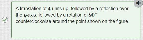 Which process will create a figure that is congruent to the figure shown?-example-1