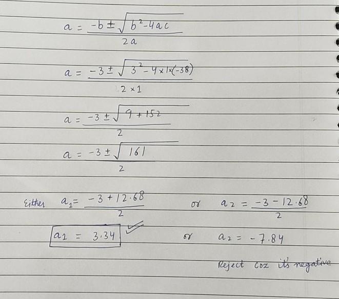 What is a²+3a-38=0. How do you work this out Please show steps.-example-1