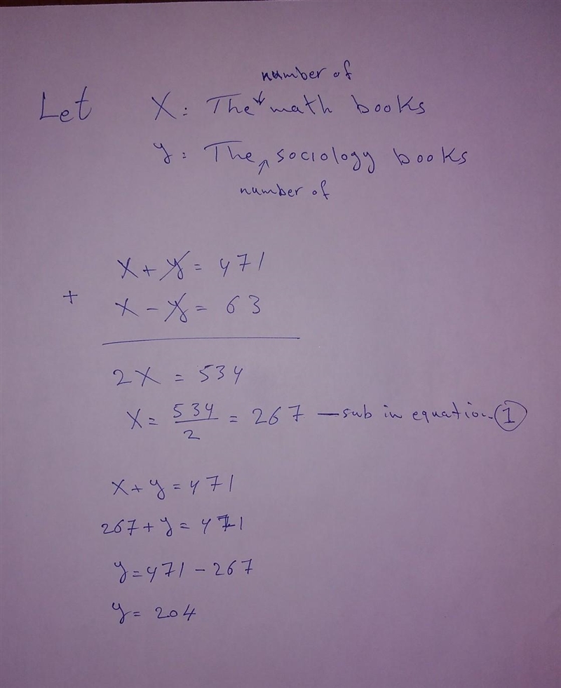 A textbook store sold a combined total of 471 math and sociology textbooks in a week-example-1