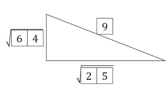 Drag and drop the numbers 1 - 9 into the empty boxes to the right to create a right-example-1