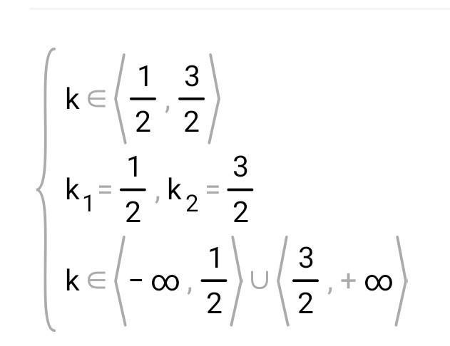 Determine k 4x^2-2x+k^2-2k+1=0​-example-2