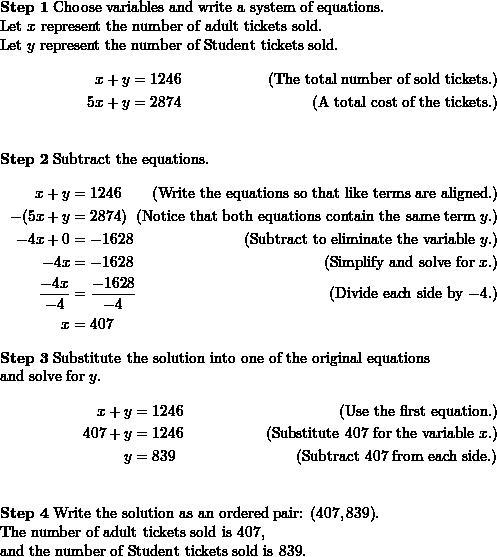 Adult tickets to a basketball game cost $5. Student tickets cost $1. A total of $2,546 was-example-1