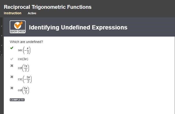 Which are undefined?-example-1