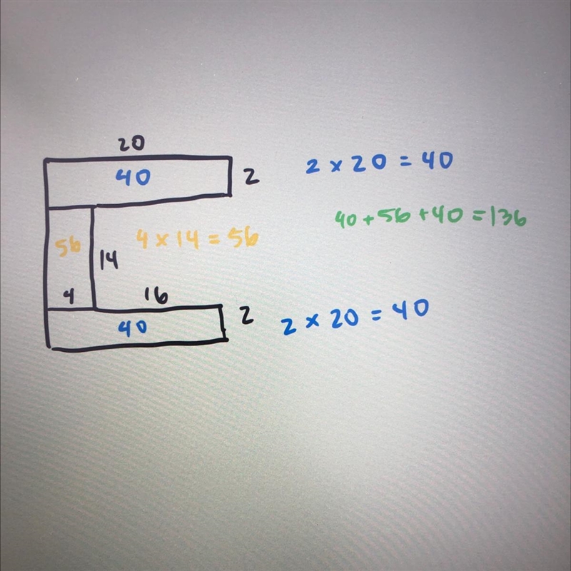 Plsssss help me, It says find the area-example-1