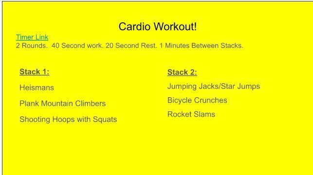 Drop me a workout routine that i can do in my room . LOL-example-1