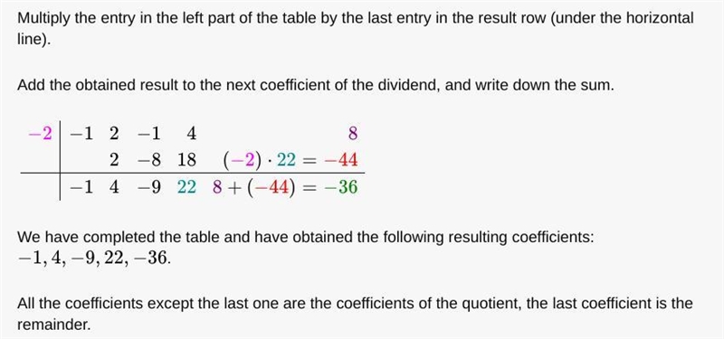 Can you guys help me with this please it suppose to use the synthetic substitution-example-1