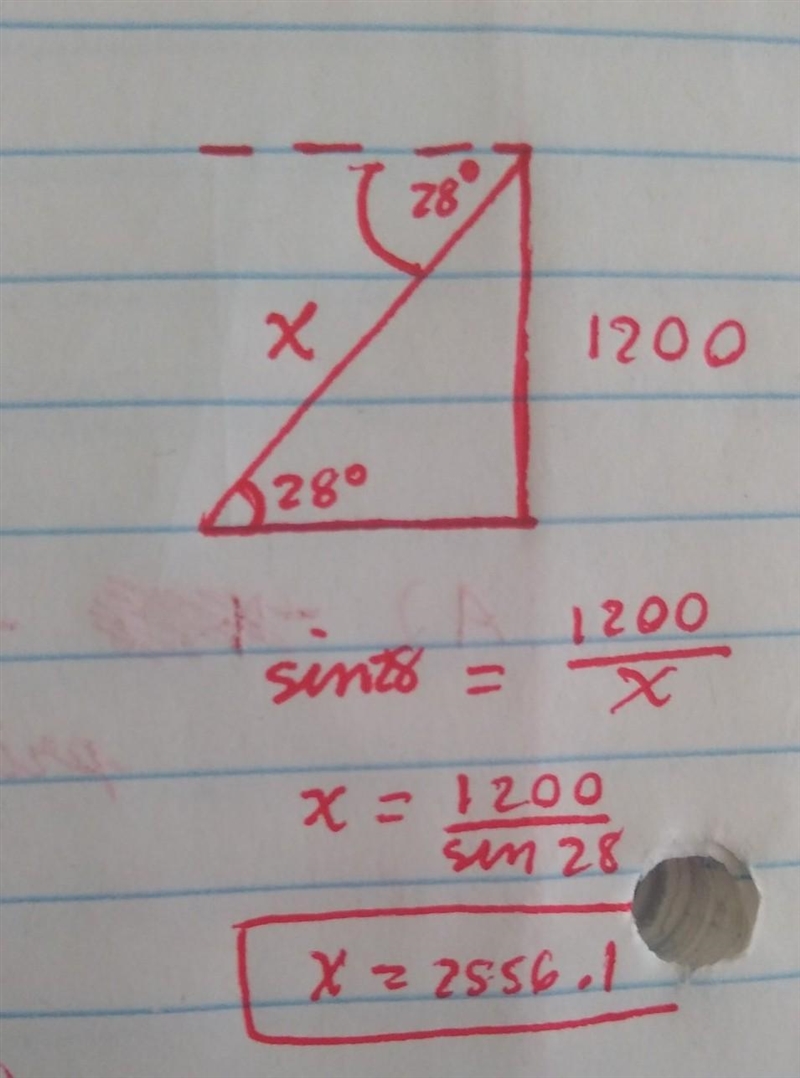 What is the distance from the plane-example-1