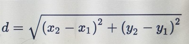 What is the distance formula?-example-1