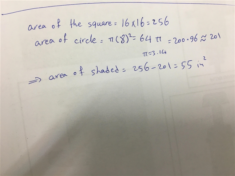 Find The area of the shaded region-example-1